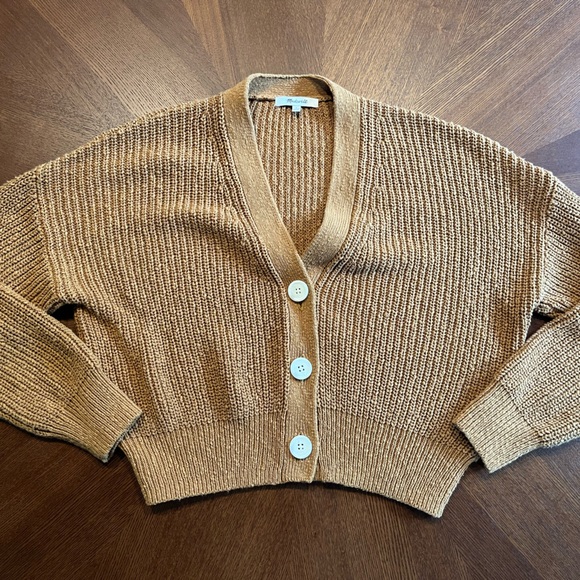 Madewell Cropped Knot Sweater - Picture 1 of 5